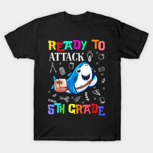 Ready To Attack 5th Grade Youth T-Shirt
